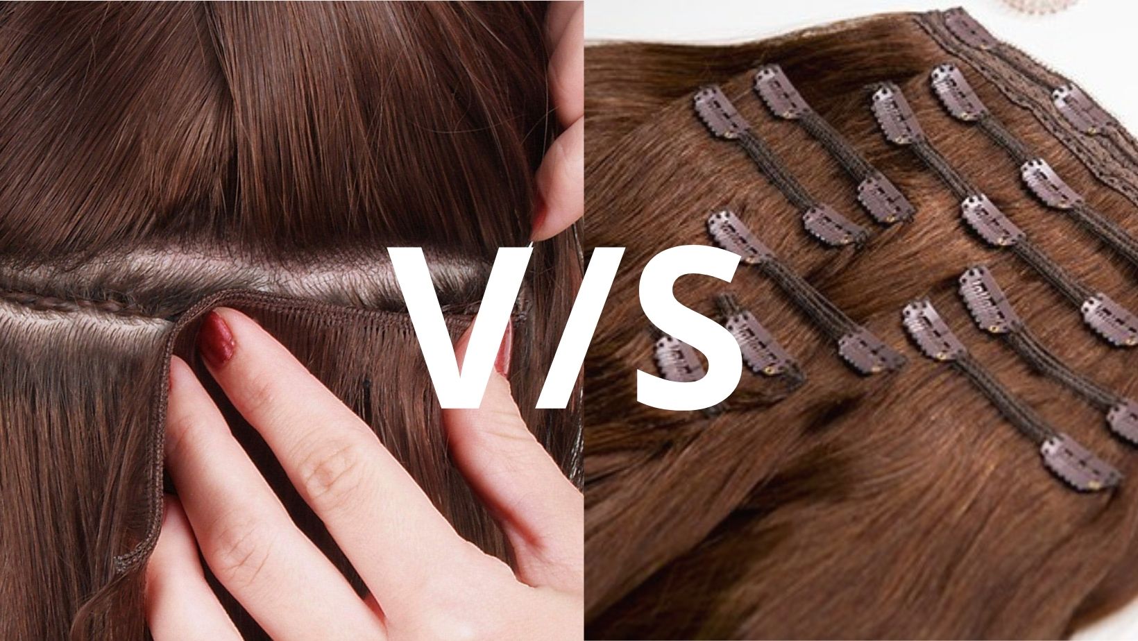 What Is The Difference Between Clip-In And Sew-In Extensions?