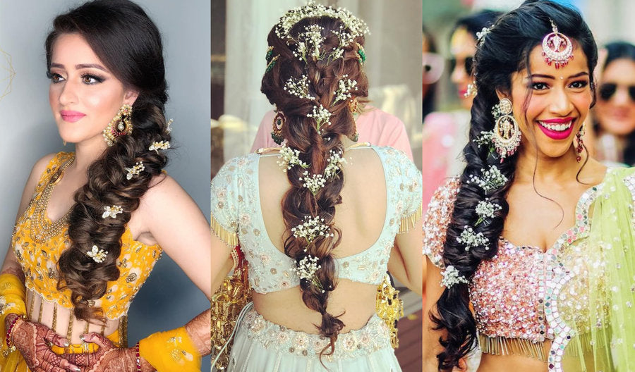 Gorgeous Wedding VOLUMIZED Ponytail Hairstyle | Messy Ponytail Using Bump |  Israt Oishee - YouTube