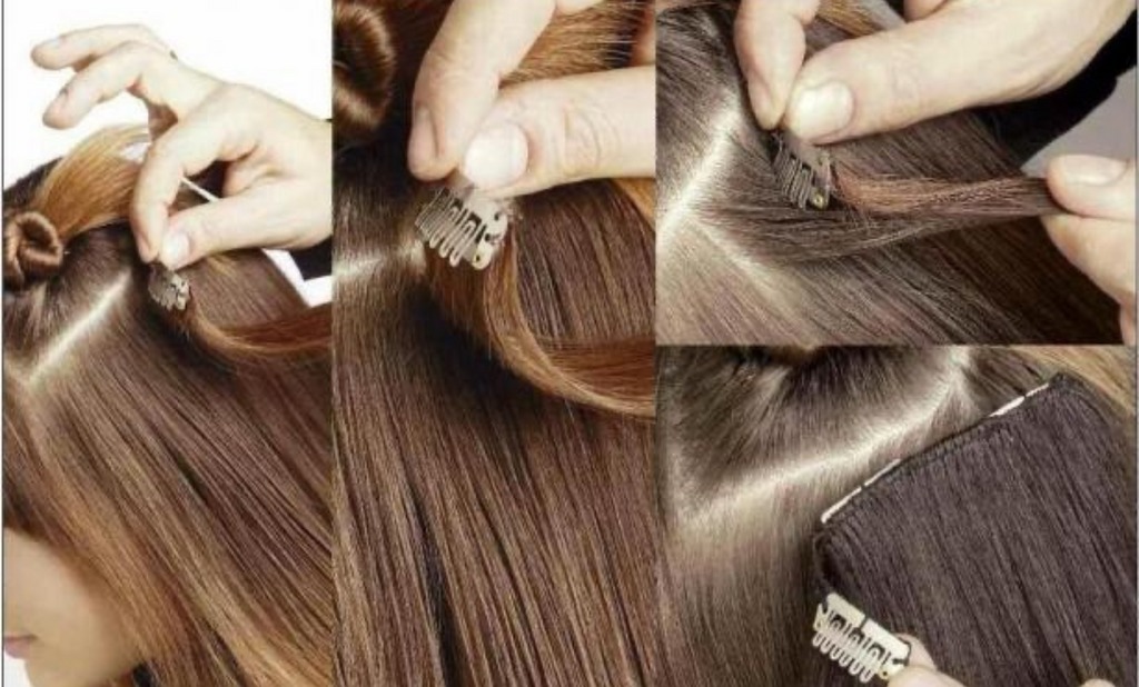Diva Divine Clip in hair extensions for women