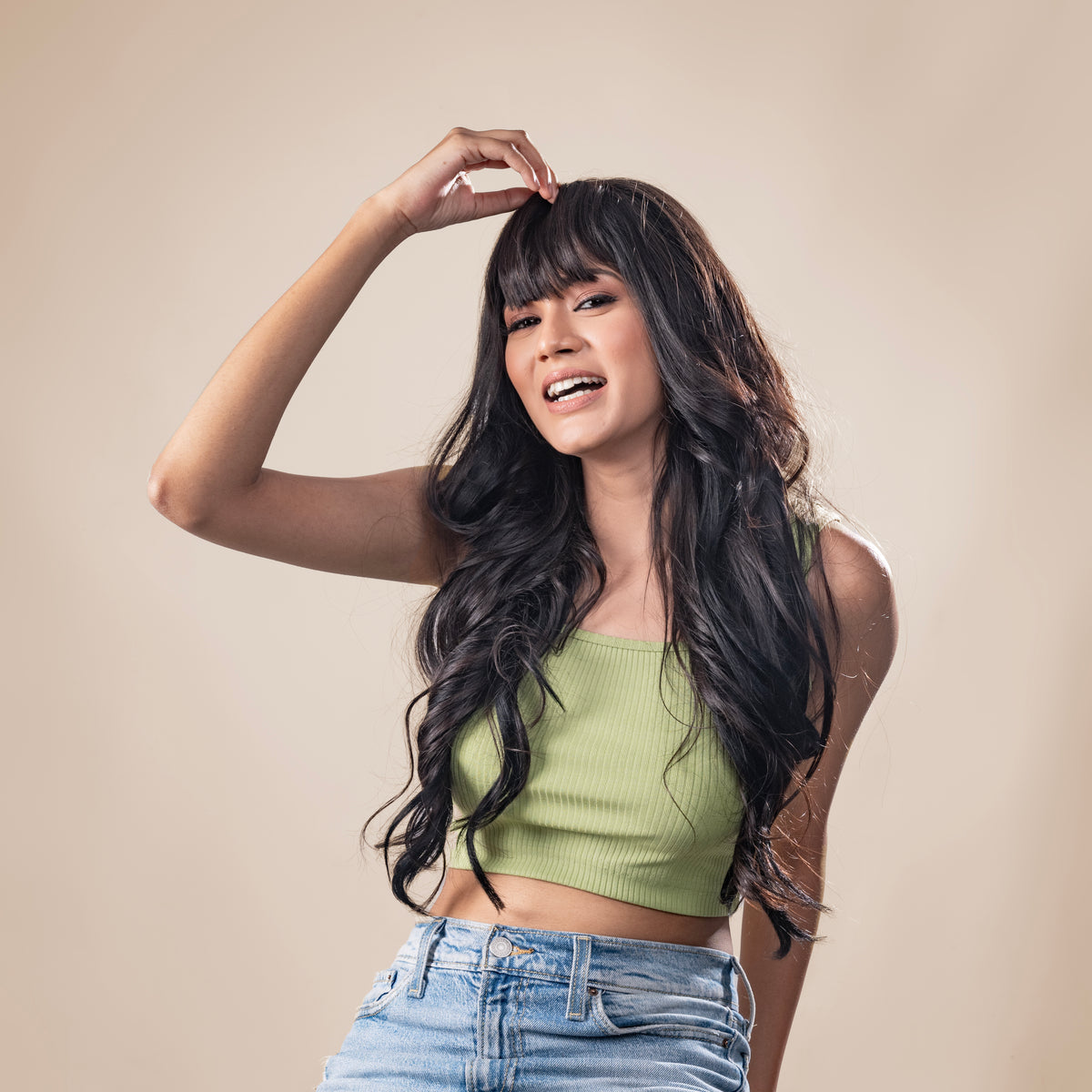 Natural Fringe Hair Extensions Online Diva Divine Hair Buy Now